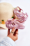 Children's Sandals With Velcro Fragrant ZAXY JJ385034 Light purple