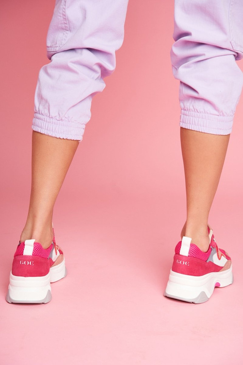 Women's Sports Leather Footwear GOE Pink FF2N3010