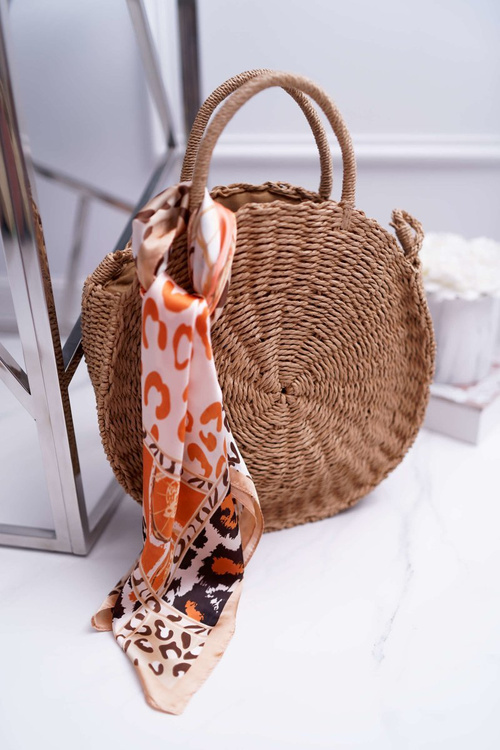 Women's Bag Braided Octario Camel