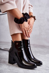 Women's Lacquered Boots La.Fi 260039B-LA Black