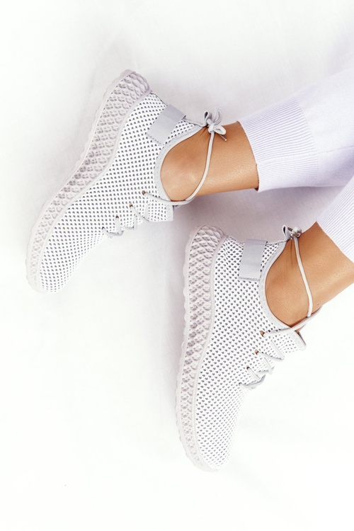 Women's Slip-on Sneakers Grey Run Away