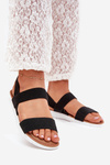 Classic Women's Slip-On Sandals Black Felira