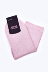 Women's Cotton Socks With Silver Thread COSAS Pink