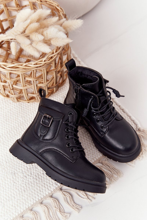 Children's Boots With Pocket Black TikTok