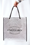 Women's Bag Shopper Monnari NBAG0030-022 Silver