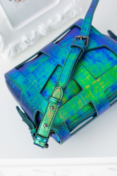 Nobo Women's Gasoline Handbag NBAG-E4103-C008