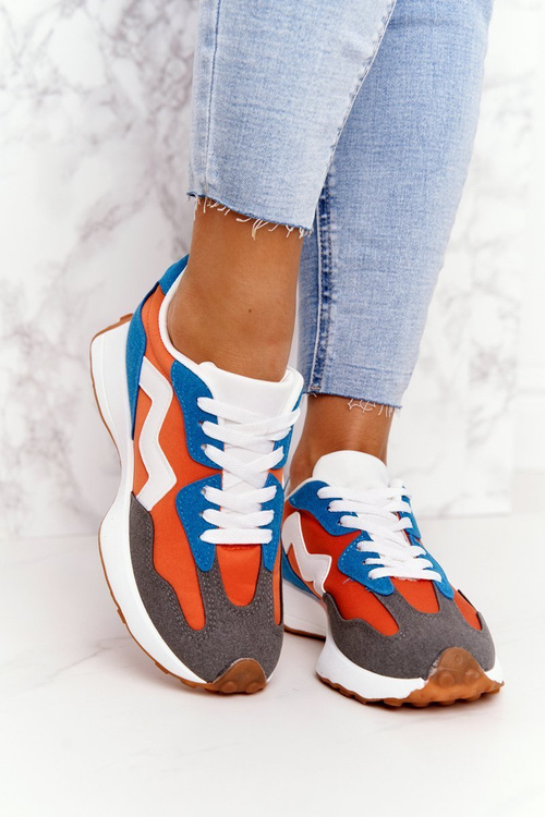 Women’s Sport Shoes Sneakers Orange Move On