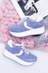 Sporty Women's Blue Shoes SportFreak