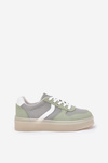 Low Women's Sneakers On Platform Green Telmira