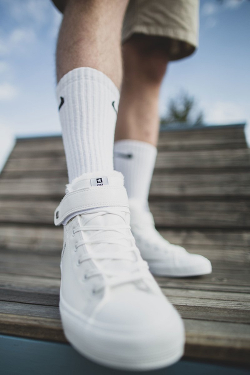 Men's High Sneakers Big Star White Y174024