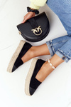 Espadrilles On A Straw Platform S.Barski Black