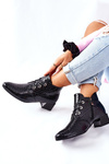 Heeled boots Black Albeq