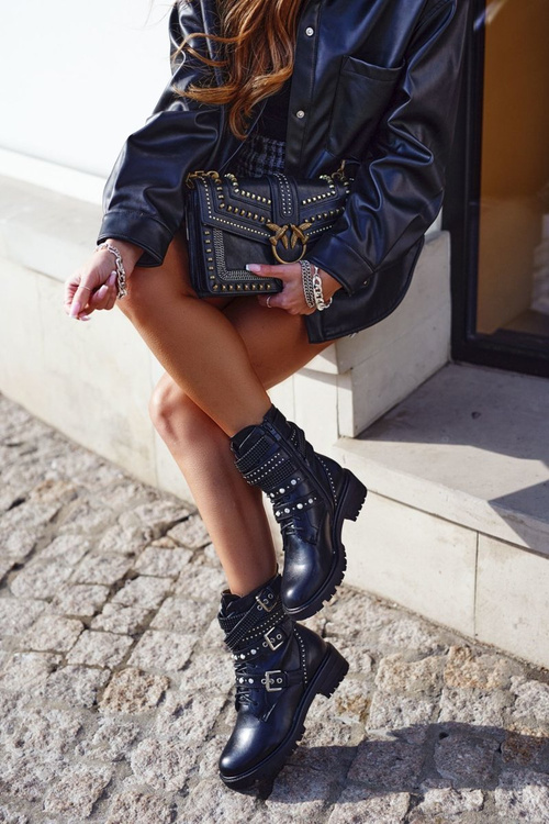 Women’s Boots Grunge Black Victory