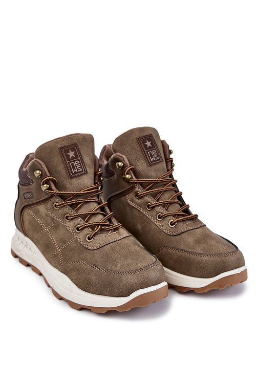 Men's Warm Boots Trappers Khaki Allan