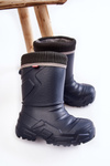 Children's Warmed Rain Boots Befado 162X304 Navy blue