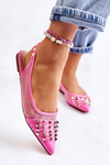 Women's Ballerinas With Studs Pink Kinley