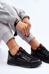 Women's Cross Jeans Low Sneakers LL2R4012C Black