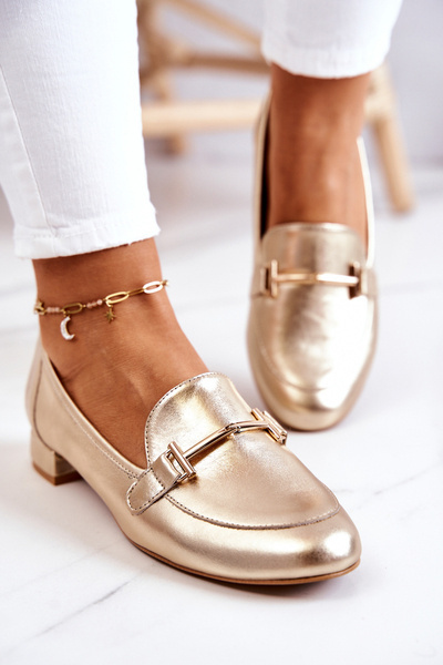 Women's Brogues Laura Messi Gold 2121