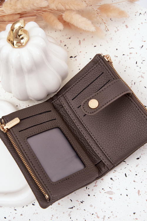 Women's Wallet Made of Eco Leather Gray Ilissea