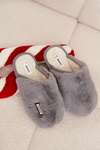 Furry Women's Slippers Gray Belinna