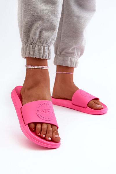 4F Klapki Damskie 4FMM00FFLIF045-53S Fuksja