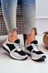Leather Sneakers On Anchor White-Black Nicole 2468