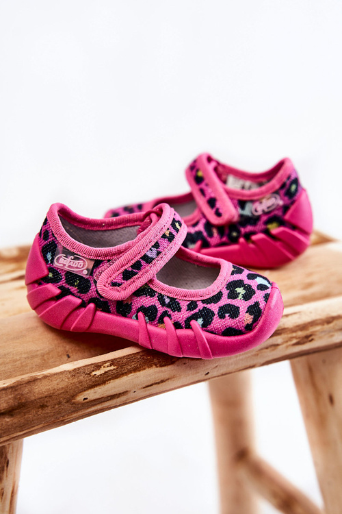 Slippers of the Ballerina Befado Speckled 109P256 Pink