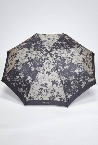 Folding Umbrella Monnari UMB0060-M15 Graphite-beige