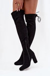 Women's Stiletto Boots Black Xamarin