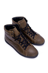 Men's Leather Tennis Bednarek Olive Edys