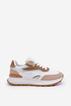 Women's Platform Sports Shoes White-Beige Henley