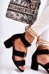 Low-heeled Sandals Black Erisa 