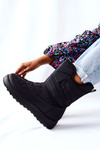 High Warm-up Snowboots Black Winessa