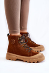 Suede Warm Boots Big Star KK274520 Brown