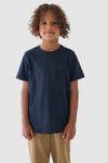 Boys Smooth Cotton T-shirt Navy 4F 4FJWMM00TTSHM1626-31S