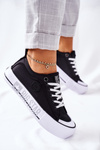 Tenisówki Trampki Platforma BIG STAR Czarne II274019 