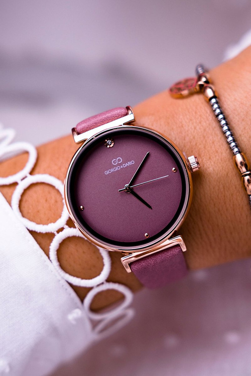 Women's Watch Giorgio & Dario Pink Donara