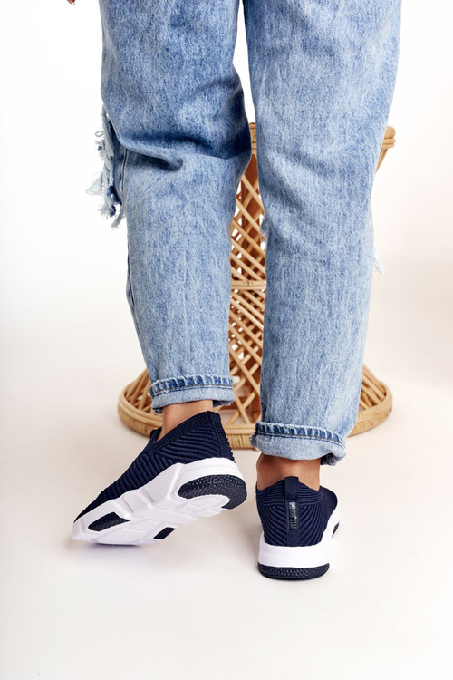 Women's Slip-on Sneakers Big Star DD274464 Navy