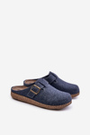 Men's Slippers With Buckle Preventive Slippers Inblu Navy Blue MT000012