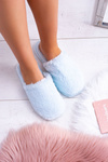 Women's Furry Slippers Light Blue Mimia