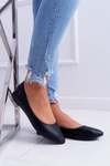 Classic Pointed Ballerinas Black Lumen