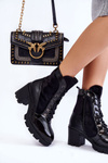 Women's Leather Boots On High Heel La.Fi 260063B-LA Black