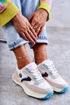 Women's sports sneakers Big Star KK274097 White and Pink