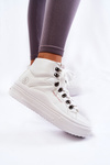 Women's High Sneakers Cross Jeans KK2R4028C White
