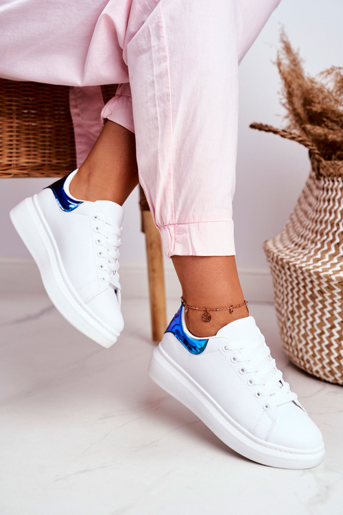 Women’s Sport Shoes Lu Boo White Metallic Matilda