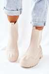 Insulated Chelsea Boots Beige Time Off