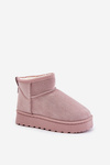Botki Śniegowce Ocieplane Dziecięce Różowe Nallita 20216-2B/3B