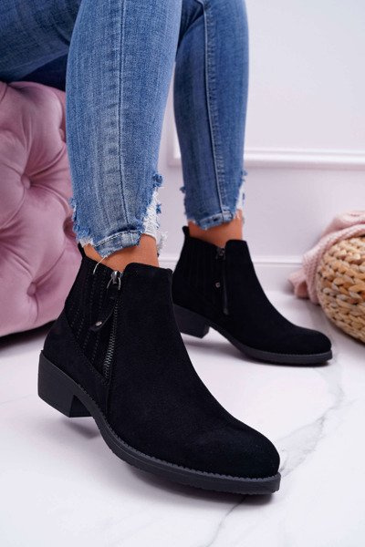 Women's Boots Sergio Leone Black BT500 Jeronte