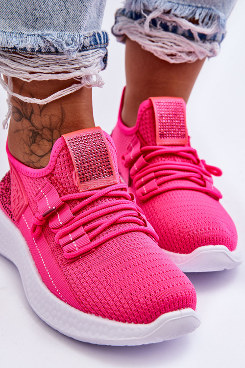 Women's Slip-on Sport Shoes Neon Pink Hold Me!