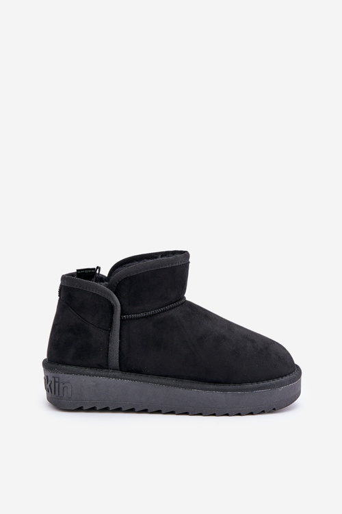 Ladies Platform Snow Boots D.Franklin DFSH370010 Black